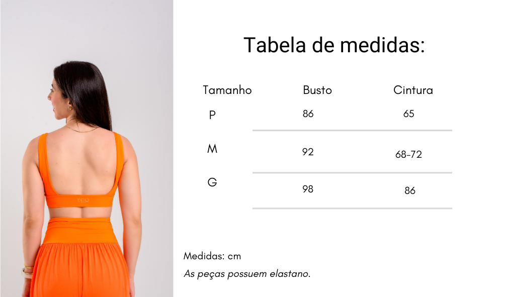 Tabela de medidas